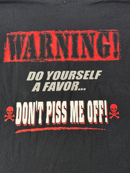 Biker Trash T-shirt Dont Piss Me Off Tee XL