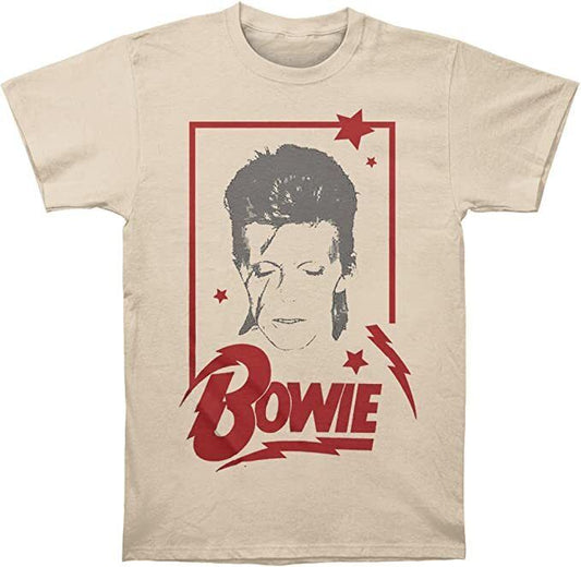 David Bowie Aladdin Frame Mens T-shirt- Officially Licensed - New