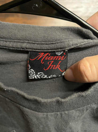 Miami Ink Tattoo TV Show 2008 Grim Reaper Y2K - 2XL