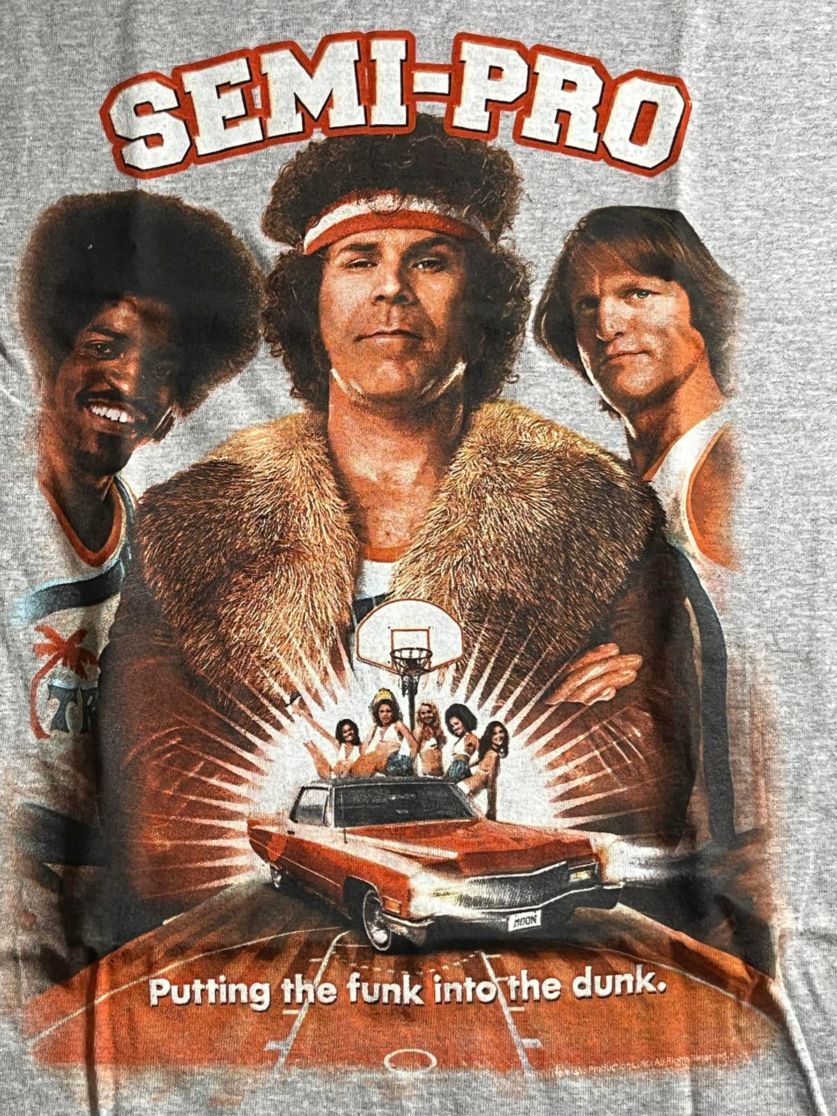Semi-Pro Movie Promo Tee - Will Ferrell, Woody, Andre 3000 M