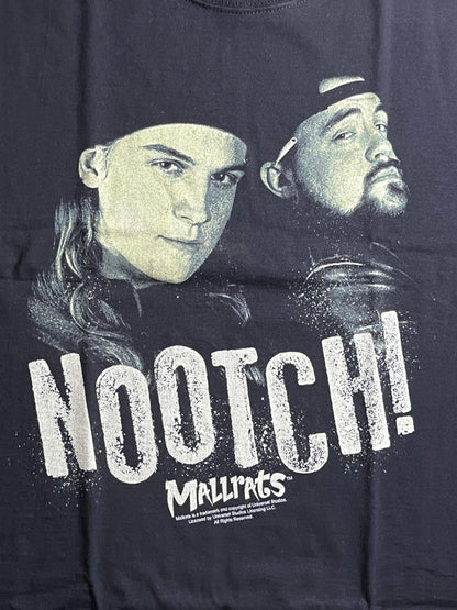 Mallrats Movie Promo Shirt - Jay & Silent Bob - Nootch! M