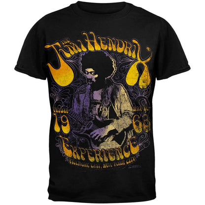 Vintage Jimi Hendrix Experience T-Shirt - Zion Tag Shirt -XL