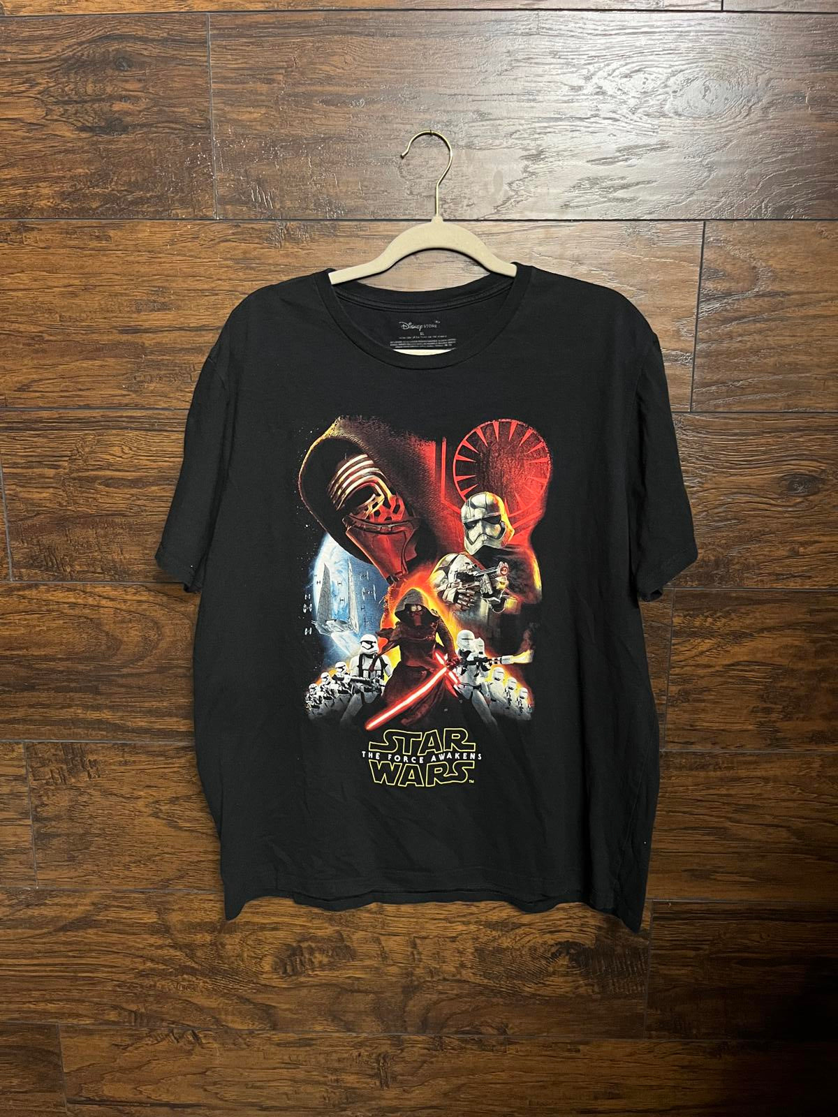 Disney Store Star Wars The Force Awakens Shirt - XL