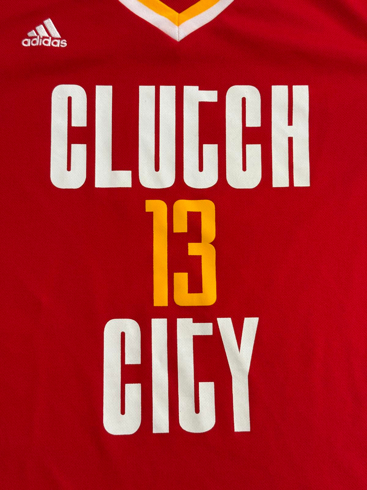 Houston Rockets Clutch City Jersey Harden 13 Practice XL