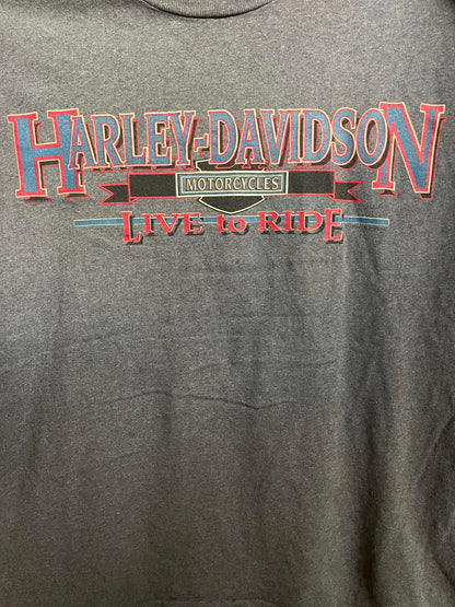 Harley Davidson T-shirt Engine Dudley Perkins San Francisco