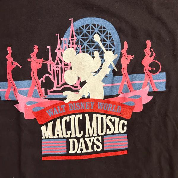 VTG Mickey's Magic Music Days Walt Disney World T-shirt