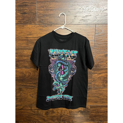 Queens of the Stone Age Mens T-shirt - Snake & Dagger Blacklight Licensed / New