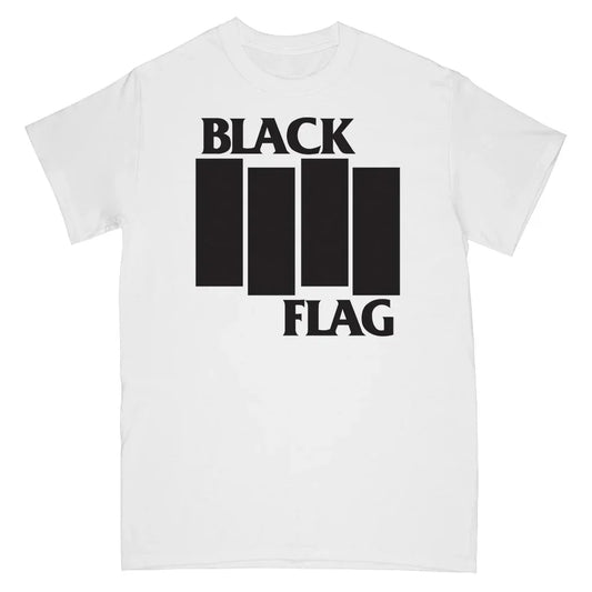Black Flag Band T-shirt Black Flag Bars Logo Tee SST Records
