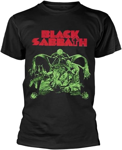 Black Sabbath Bloody Cutout Mens T-shirt Officially Licensed