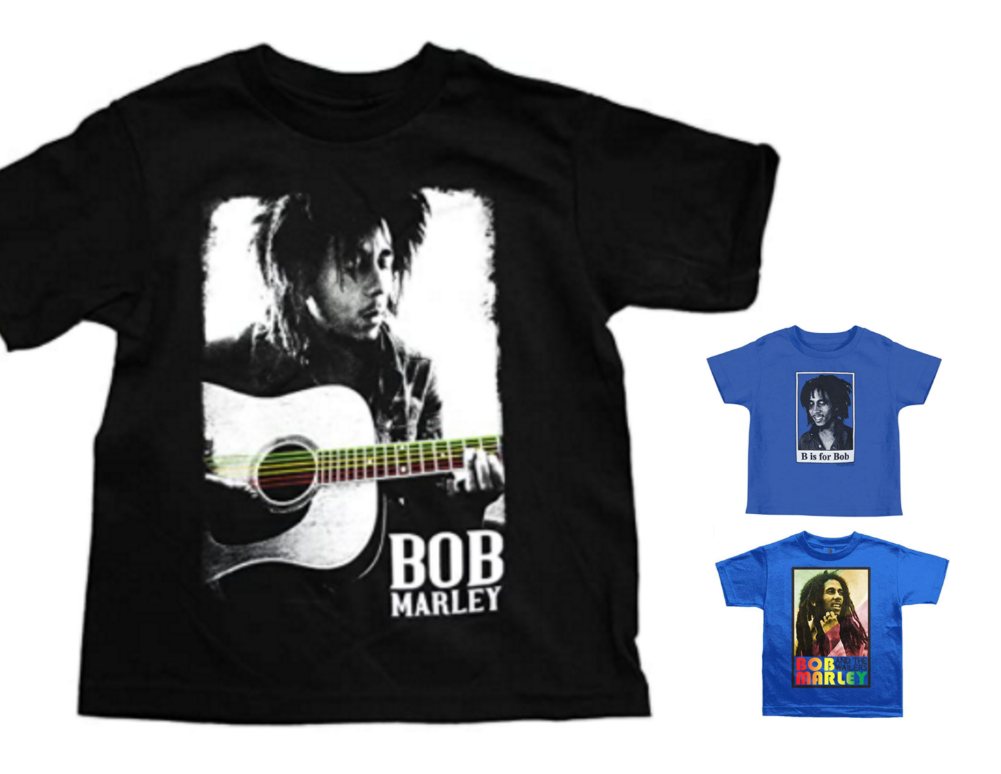 Bob Marley Toddler T-shirts - Officially Licensed