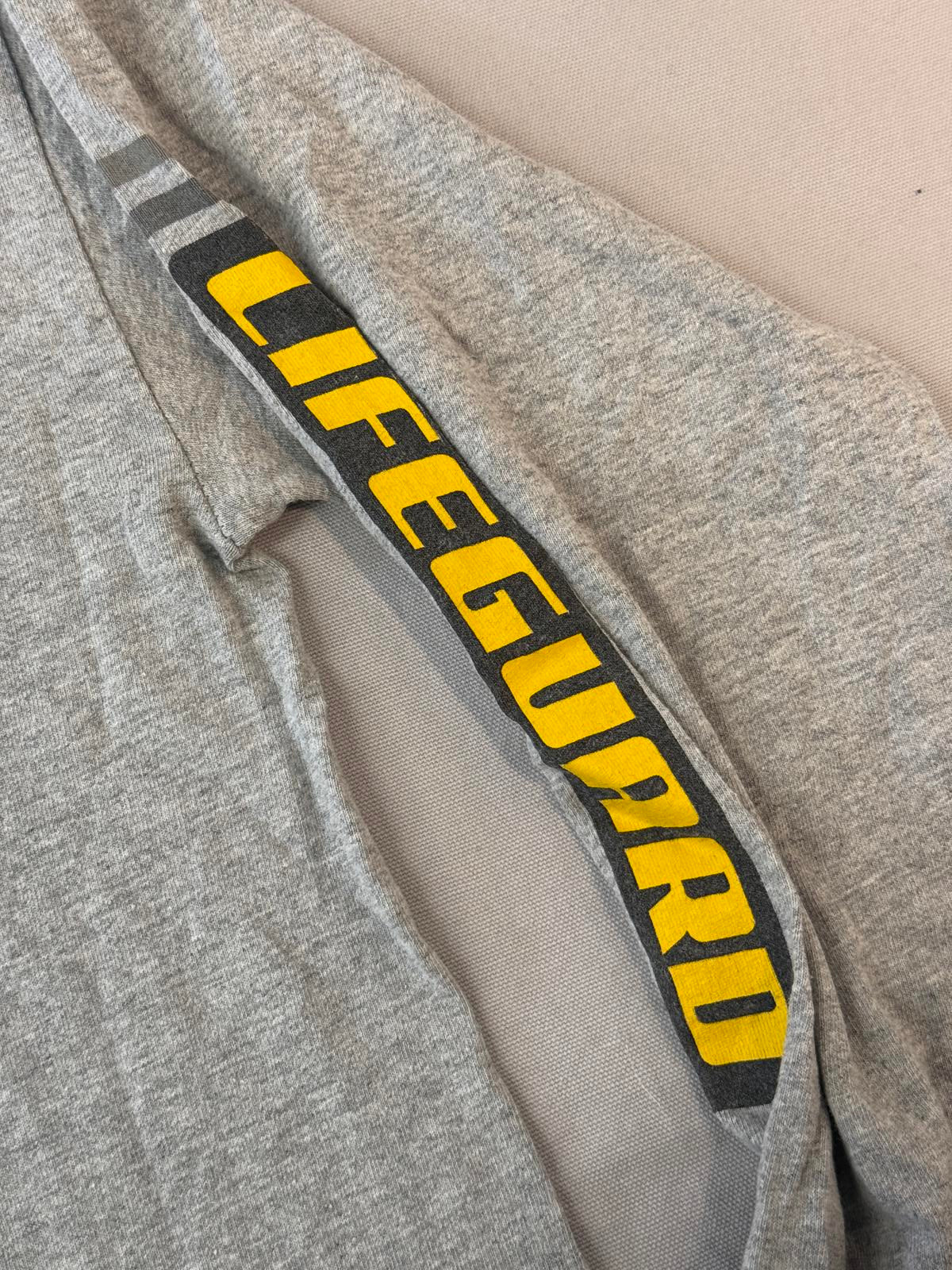 Y2K Disney Mickey Mouse Lifeguard Long Sleeve Tee - M