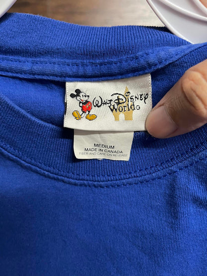 Y2K Walt Disney World 2000 T-shirt Celebrate Hand in Hand -M