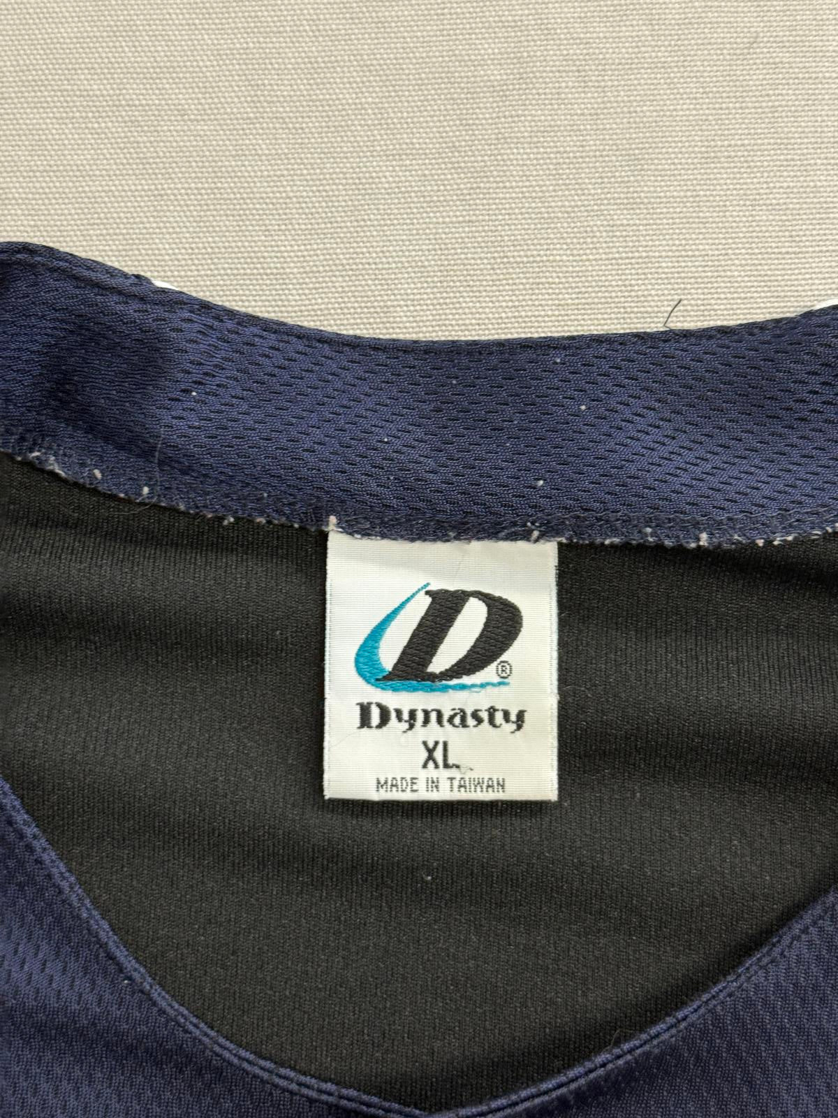 VTG Red Sox Jersey Navy Blue Dynasty 90s XL