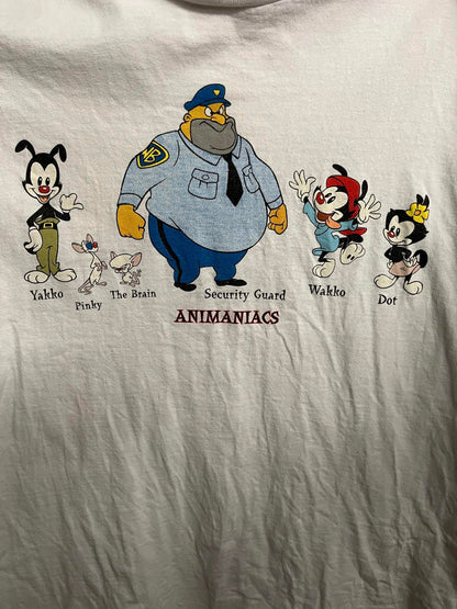 VTG Animaniacs TV Show T-shirt 1993 Promo Cast Tee - L