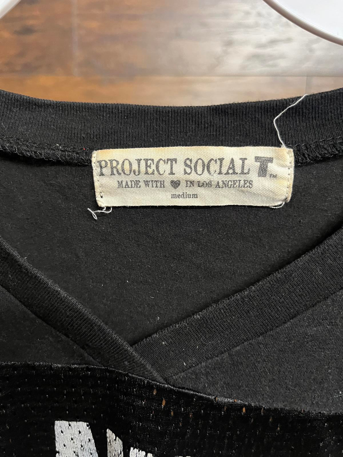 Los Angeles Football Jersey #12 Woman's Project Social T -M