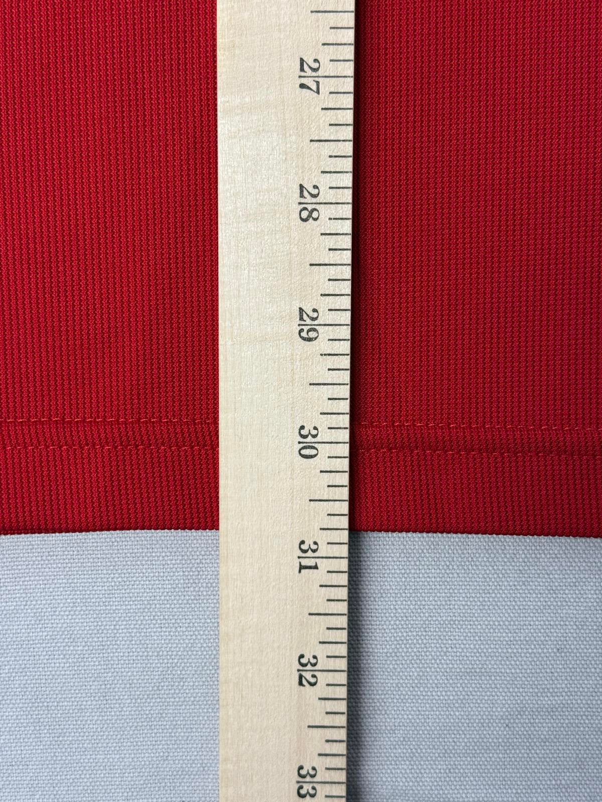 Adidas Soccer Jersey Red Thin 3 Stripes Center Hit XL