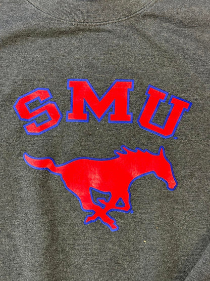 VTG SMU Mustangs Crew Neck Southern Methodist University