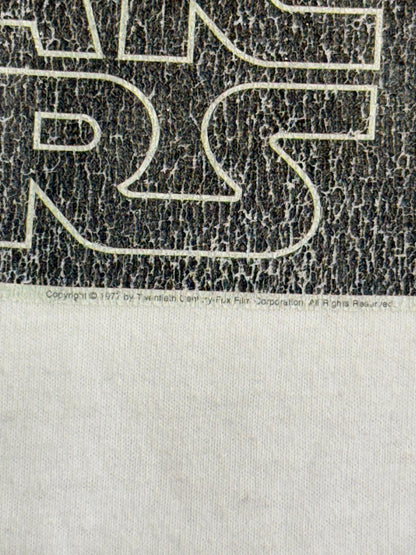 VTG Star Wars Movie T-shirt Poster Changes Tag Ringer L