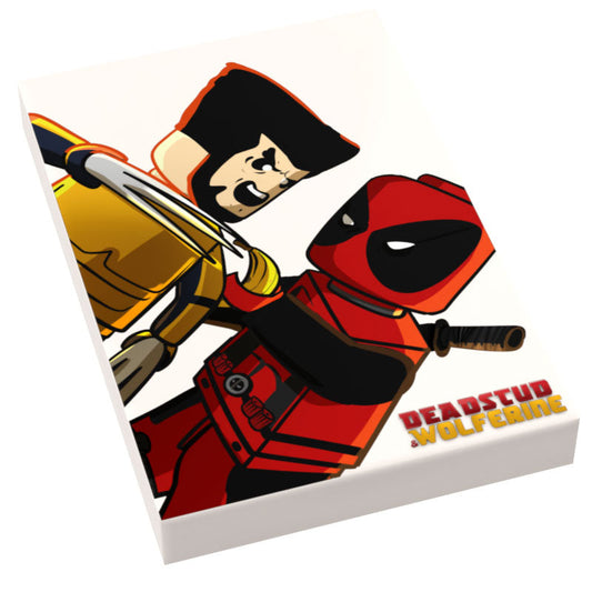 Deadstud & Wolferine (Version 3) Movie Cover (2x3 Tile) - B3 Customs