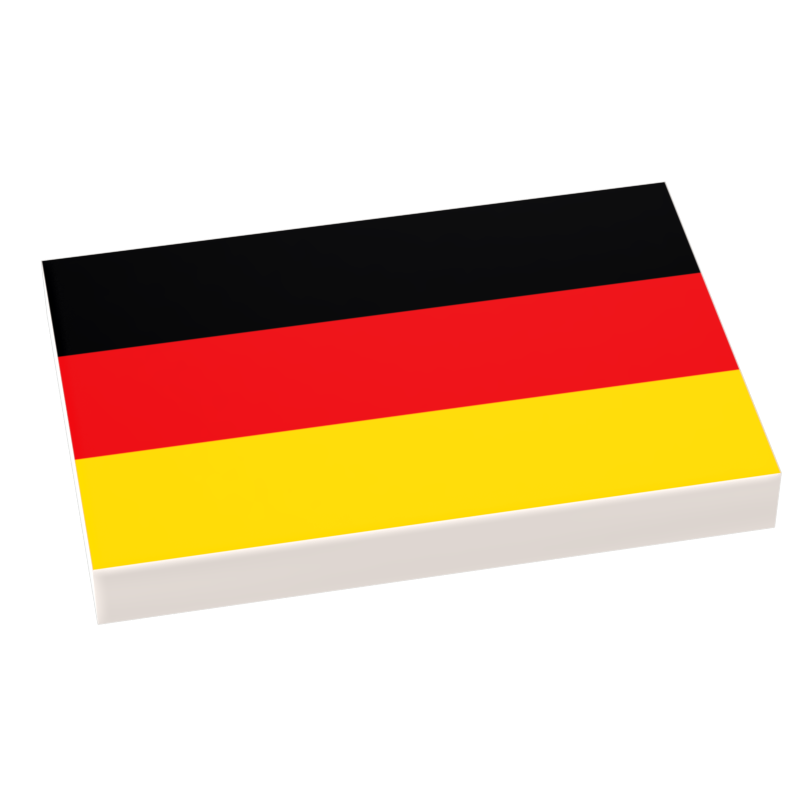 Germany Flag (2x3 Tile)