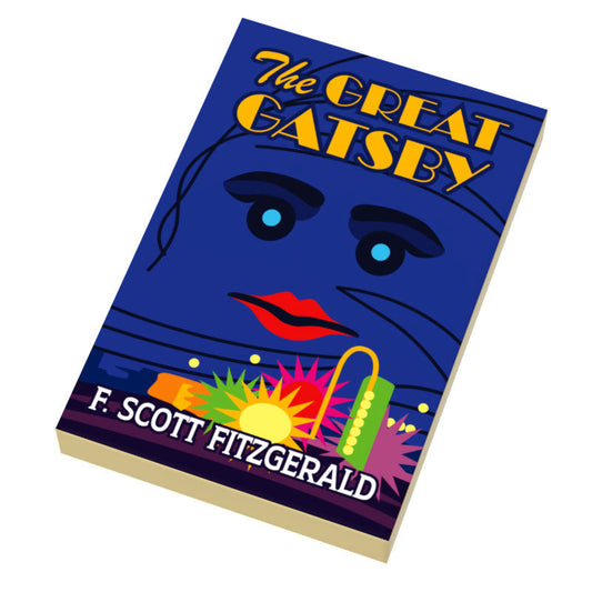 The Great Gatsby Book (2x3 Tile) made using LEGO part