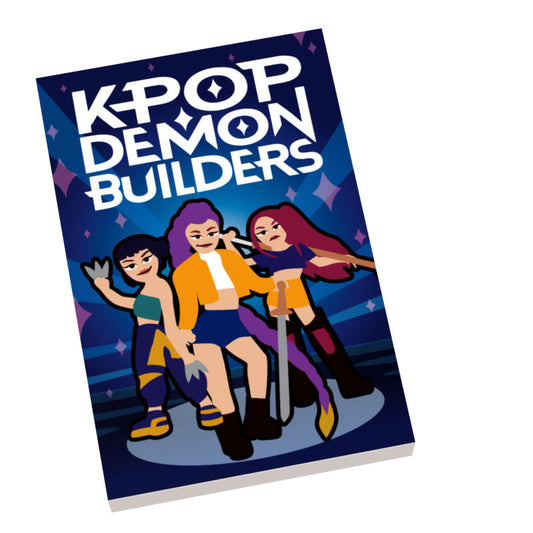 K-Pop Demon Builders Movie Cover (2x3 Tile)