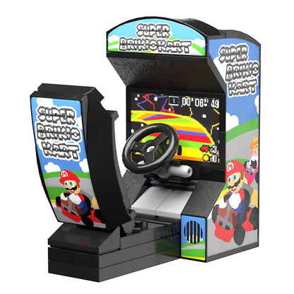Super Brickio Kart Arcade Racing Game