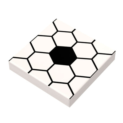 Classic Penny Tile Flooring (2x2 Tile) made using LEGO part