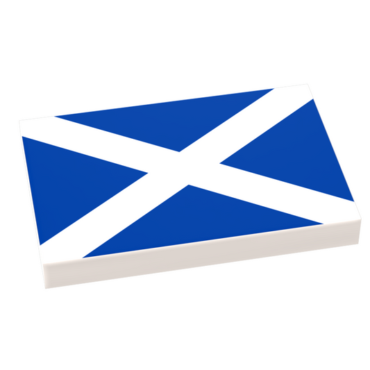 Scotland Flag (2x3 Tile)