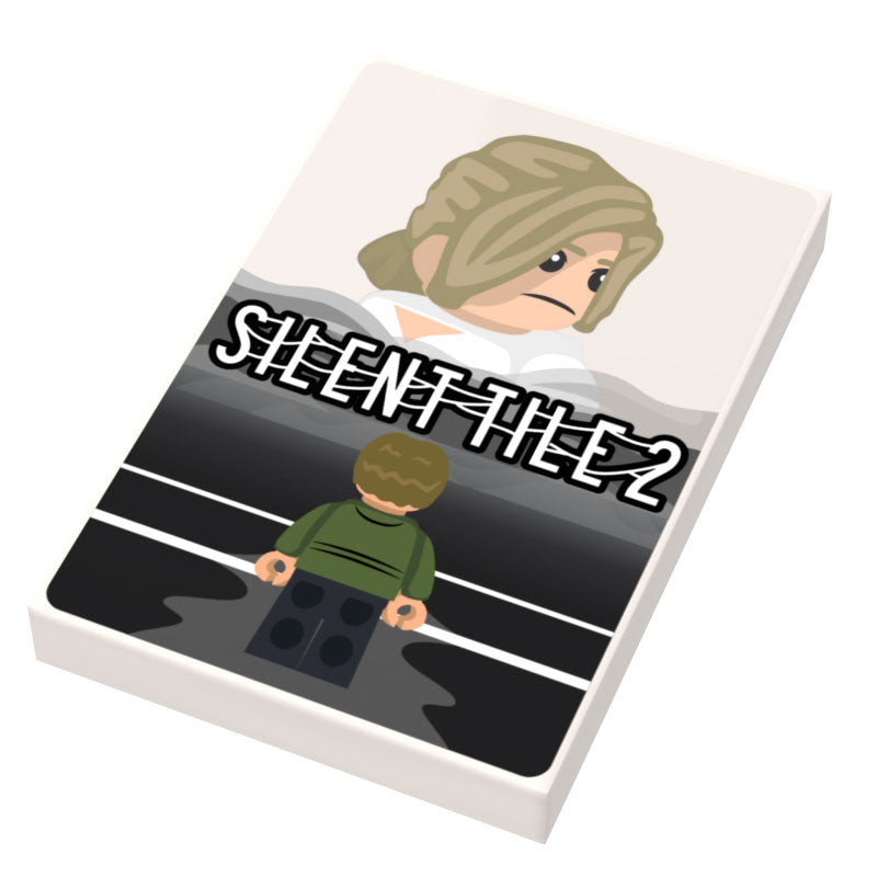 Silent Tile 2 Video Game Cover (2x3 Tile) - B3 Customs