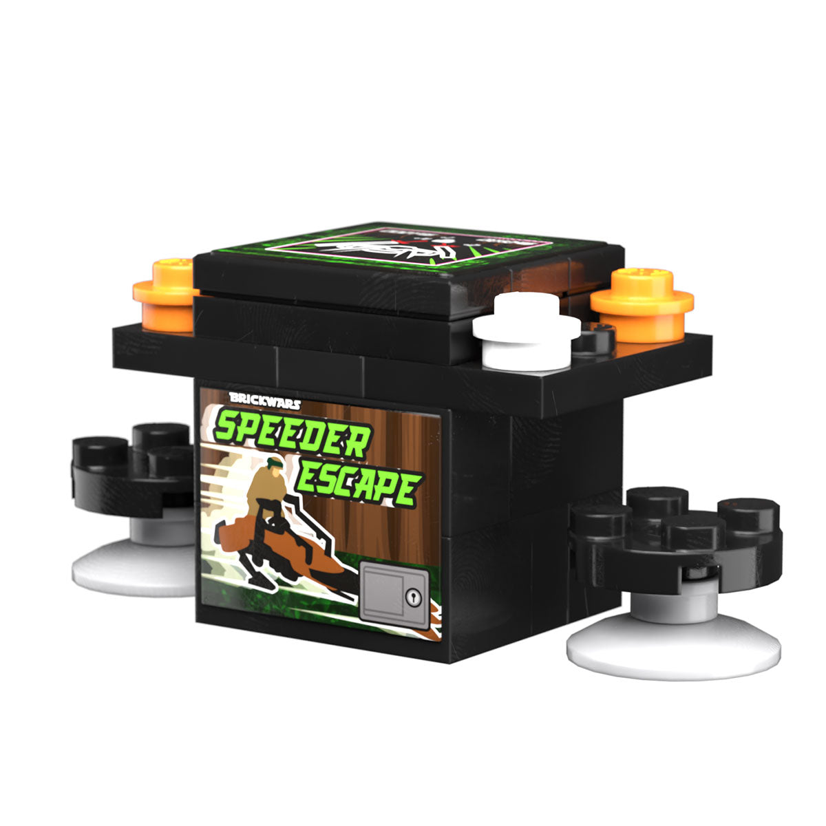 SW Speeder Escape 2-Player Classic Arcade made using LEGO parts - B3 Customs