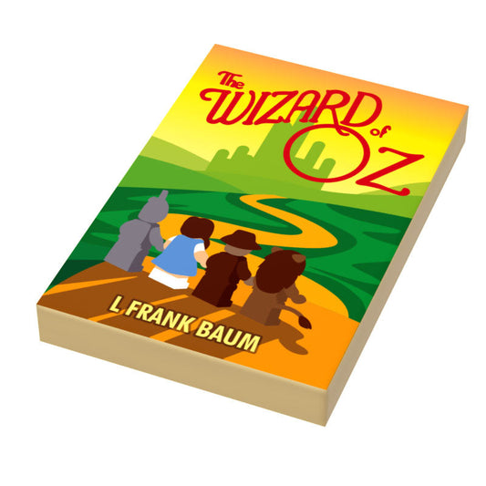 Wizard of Oz Book Tile (2x3) made using LEGO part