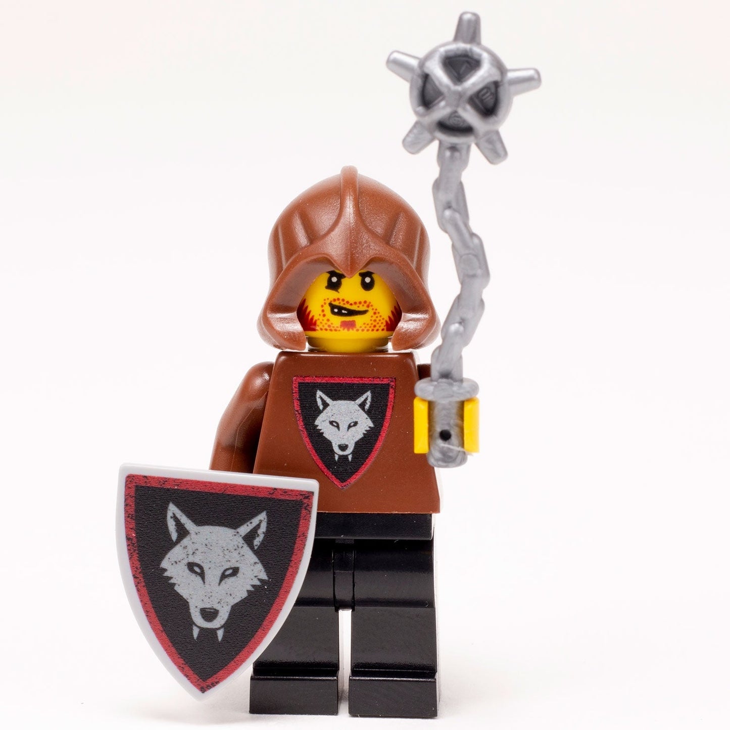 Wolfpack Raider (Flail) - Custom Castle Minifigure