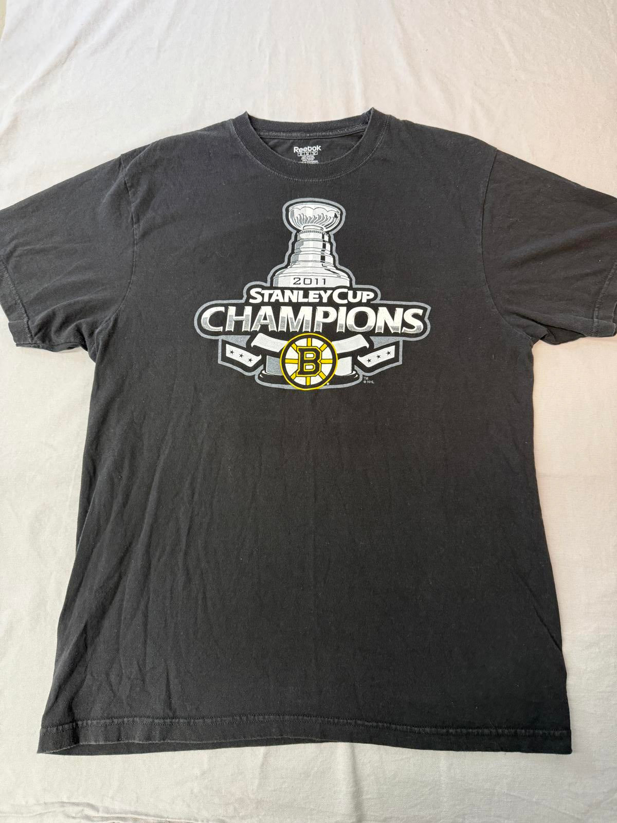NHL Boston Bruins T-shirt - Stanley Cup Champs 2011 Tee XL