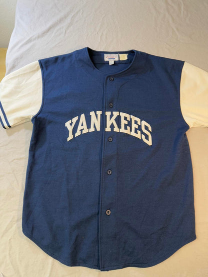 VTG Derek Jeter Baseball Jersey Yankees #2 Starter Jersey L