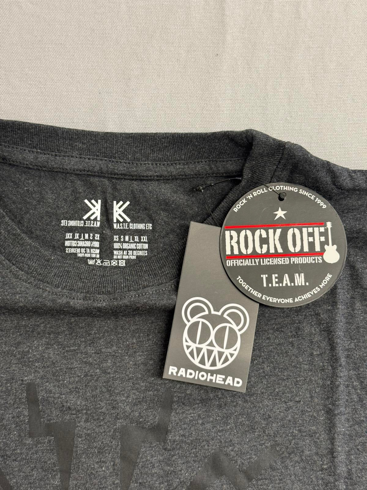 Radiohead Never Ever Phone T-shirt - Waste Clothing