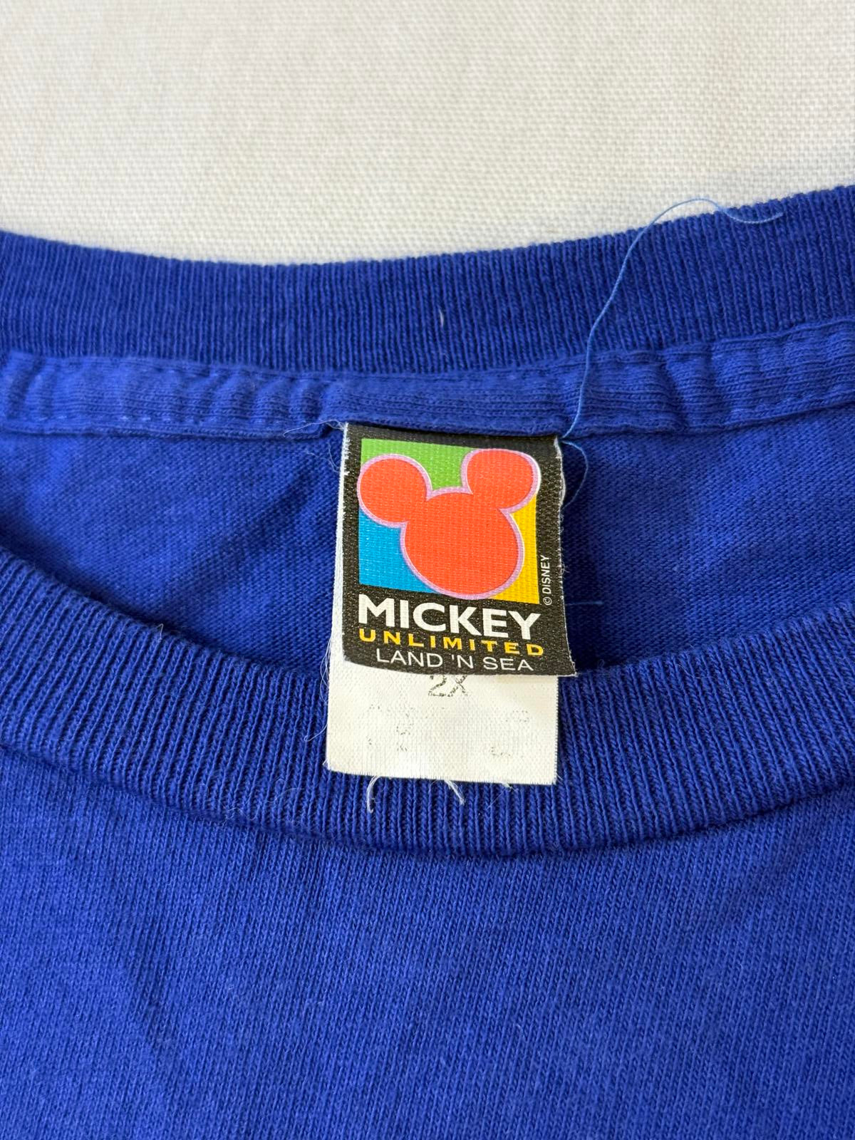 VTG Mickey Mouse T-shirt Mickey Unlimited Disney Tee - 2XL