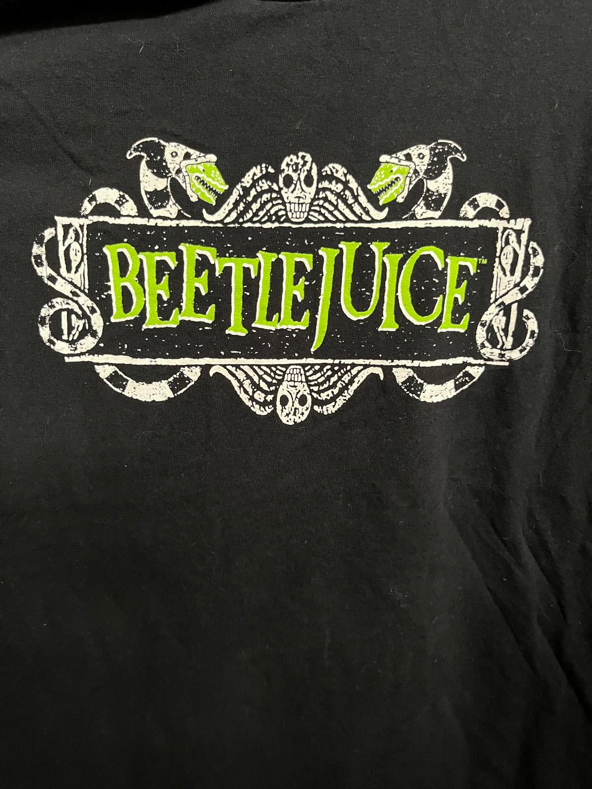 Beetlejuice Movie T-shirt - Ghost With the Most Keaton - L
