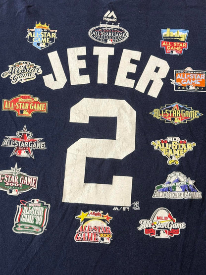 Derek Jeter T-shirt Jersey - All Star Game Appearances #2 XL