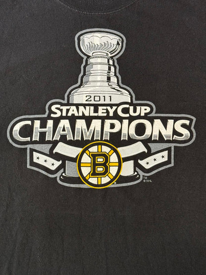 NHL Boston Bruins T-shirt - Stanley Cup Champs 2011 Tee XL