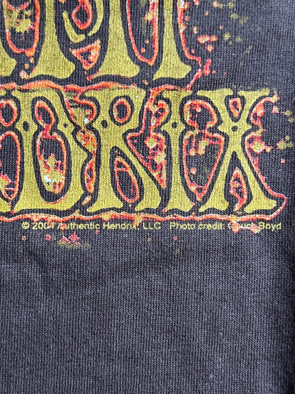 VTG Jimi Hendrix T-shirt - Paint Splatter Head Shirt - M