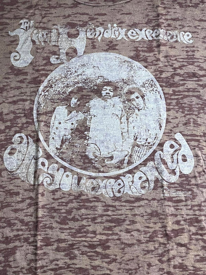 Vintage Jimi Hendrix Experience T-shirt Burn Out Tee XL