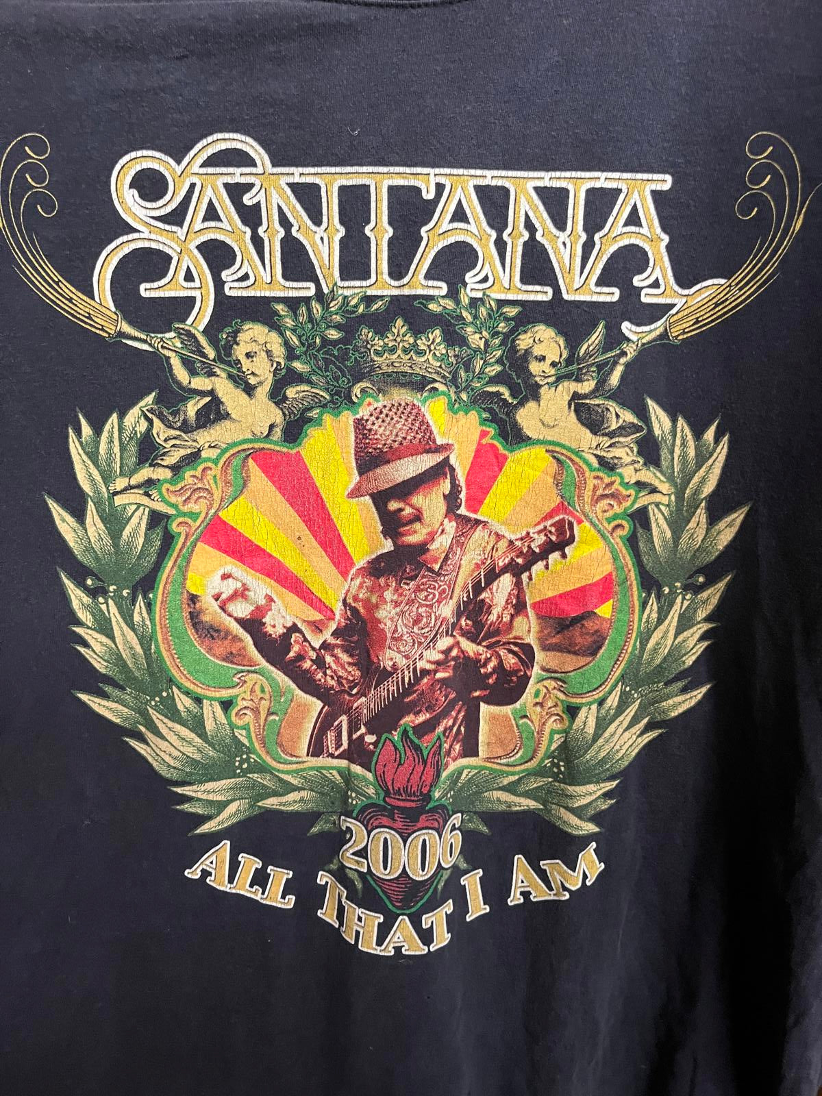 Santana Tour Tee All That I Am 2006 Santana T-shirt - XL