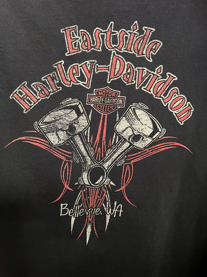Shirt Harley Davidson Motorcycle Pistons Eastside - 2XL