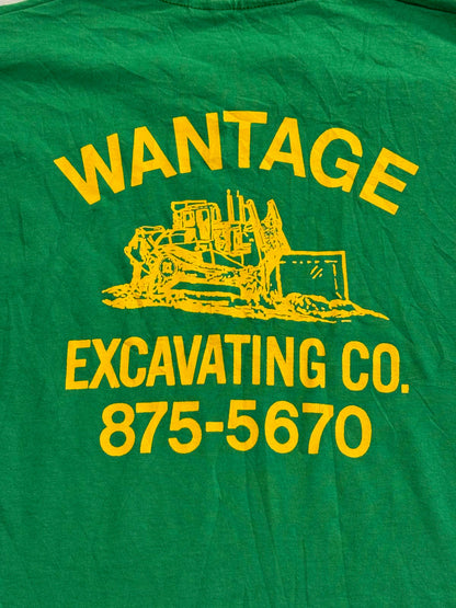 VTG Wantage Excavating Co T-shirt North Jersey Excavater XL