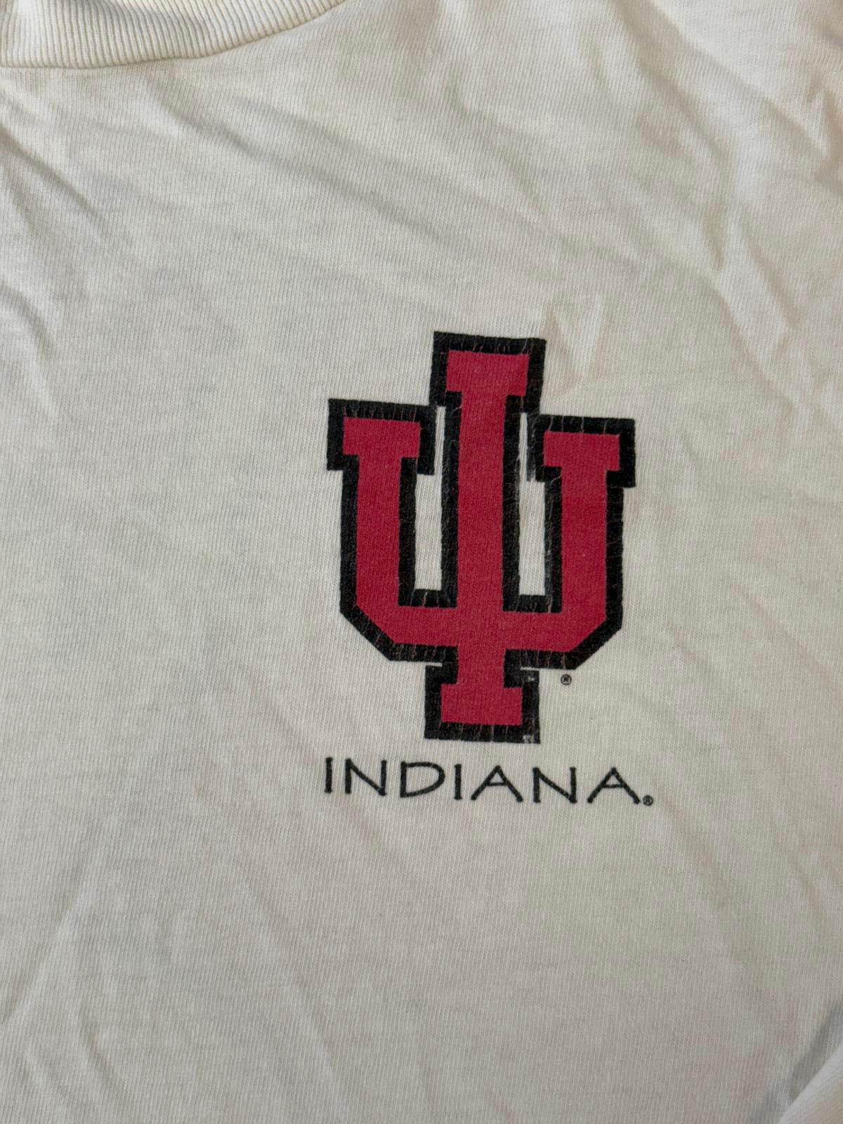 VTG Indiana Hoosiers Basketball Indiana University LS Tee XL