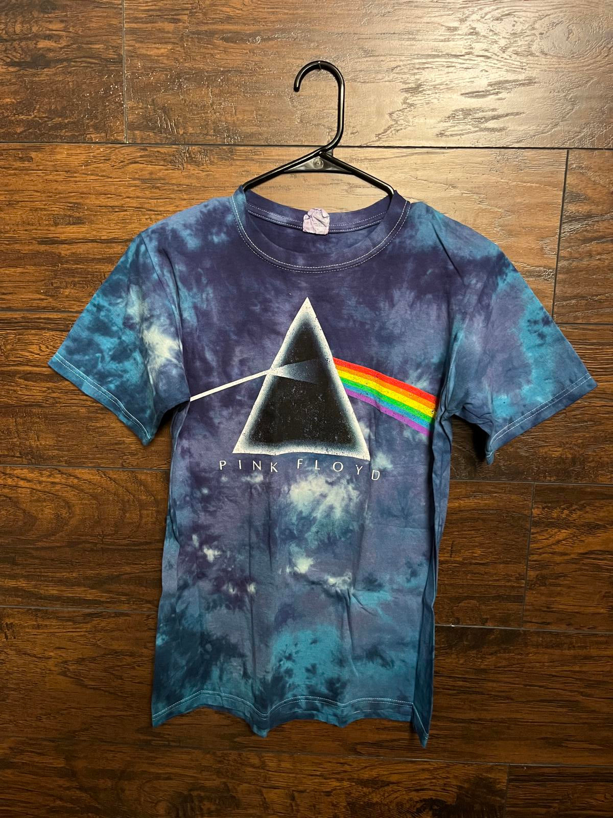 Vintage Pink Floyd Dark Side of the Moon Tie Dye T-shirt