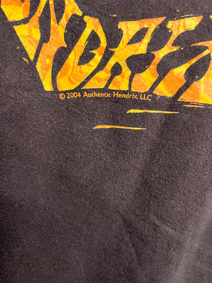 Vintage Jimi Hendrix Head T-shirt - Autograph Shirt XL