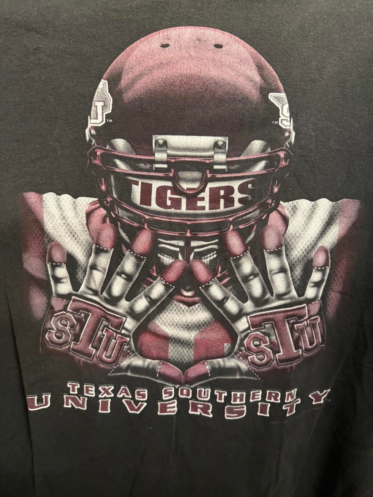 Texas Southern University Football T-shirt TSU Tigers 2XL