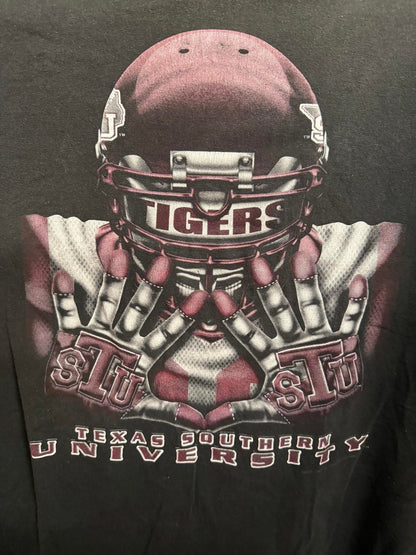 Texas Southern University Football T-shirt TSU Tigers 2XL
